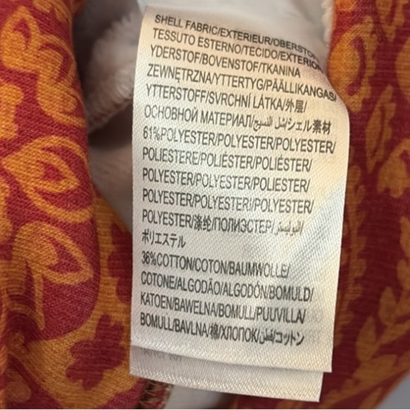 Farm Rio Bandana Dream Mixed Leopard Floral Patchwork Oversized Sweatshirt Sz S - Picture 13 of 14